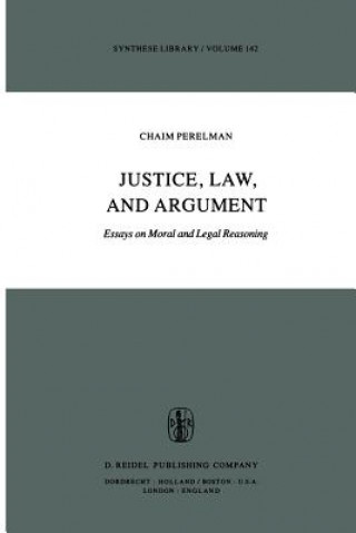 Kniha Justice, Law, and Argument Ch. Perelman