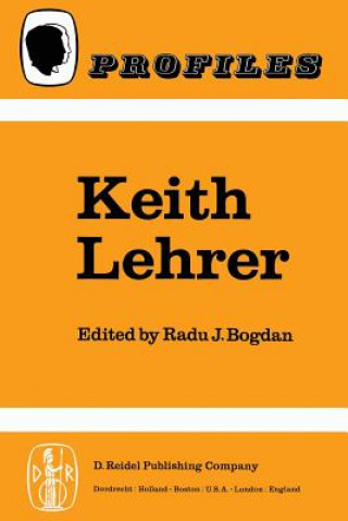 Kniha Keith Lehrer R. Bogdan