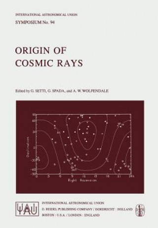 Książka Origin of Cosmic Rays G. Setti