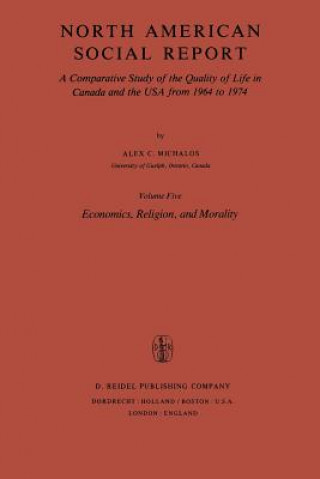Książka North American Social Report Alex C. Michalos