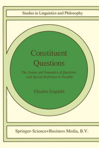 Kniha Constituent Questions E. Engdahl
