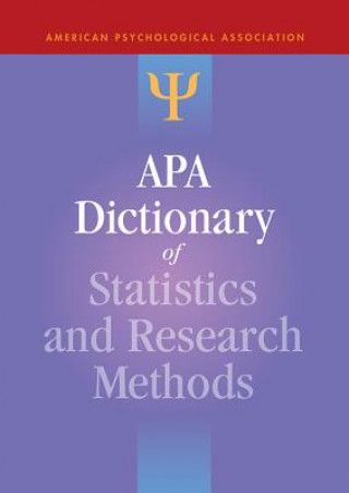 Kniha APA Dictionary of Statistics and Research Methods Sheldon Zedeck