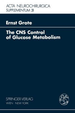 Kniha CNS Control of Glucose Metabolism E.H. Grote