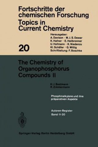 Könyv Chemistry of Organophosphorus Compounds II H. J. Bestmann
