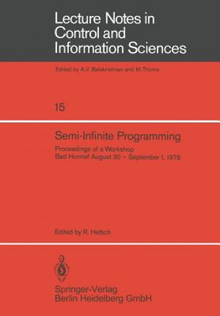 Книга Semi-Infinite Programming R. Hettich