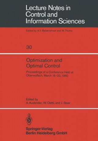 Libro Optimization and Optimal Control A. Auslender