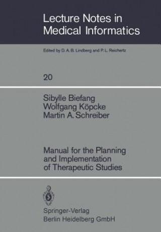 Carte Manual for the Planning and Implementation of Therapeutic Studies S. Biefang