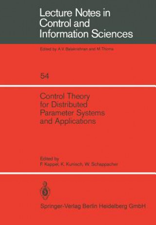 Carte Control Theory for Distributed Parameter Systems and Applications F. Kappel