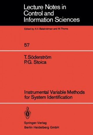 Carte Instrumental Variable Methods for System Identification T. Söderström