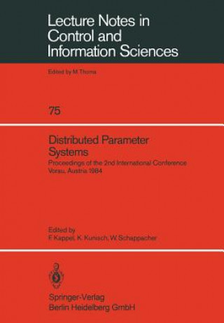 Carte Distributed Parameter Systems Franz Kappel