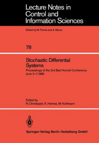 Kniha Stochastic Differential Systems Norbert Christopeit