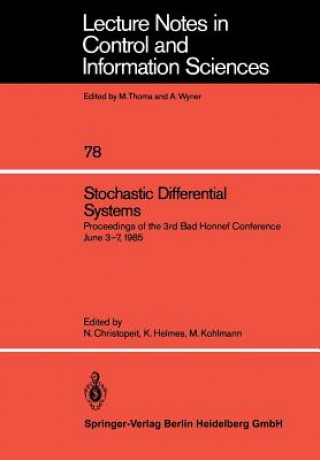 Książka Stochastic Differential Systems Norbert Christopeit