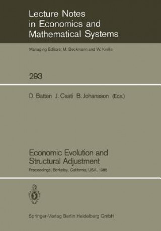 Книга Economic Evolution and Structural Adjustment David Batten