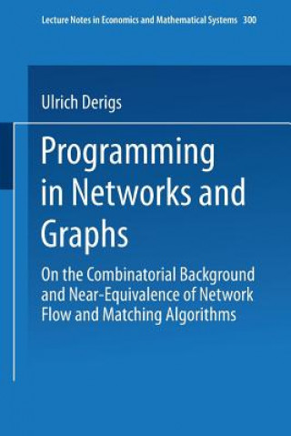 Kniha Programming in Networks and Graphs Ulrich Derigs