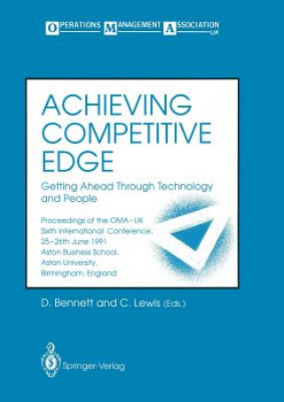 Kniha Achieving Competitive Edge David Bennett