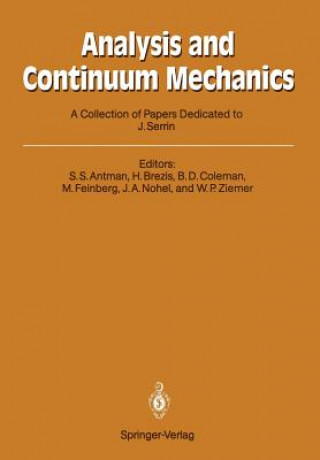 Buch Analysis and Continuum Mechanics Stuart S. Antman