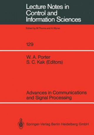 Könyv Advances in Communications and Signal Processing William A. Porter