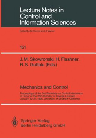 Carte Mechanics and Control J.M. Skowronski