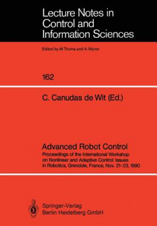 Kniha Advanced Robot Control Carlos Canudas de Wit