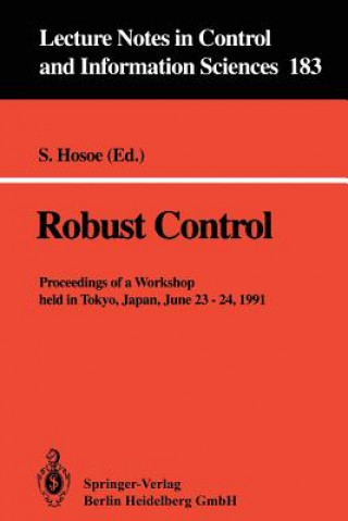 Buch Robust Control Shigeyuki Hosoe