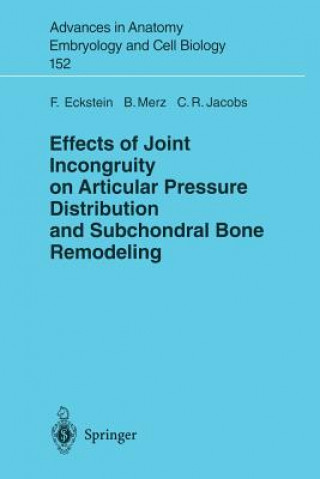 Könyv Effects of Joint Incongruity on Articular Pressure Distribution and Subchondral Bone Remodeling F. Eckstein