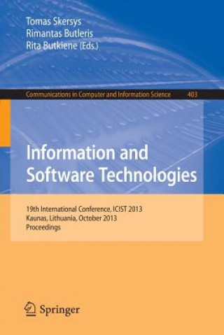 Carte Information and Software Technologies Tomas Skersys