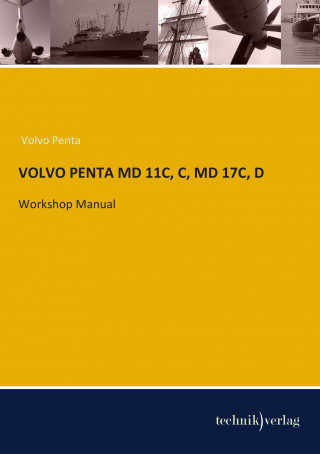 Kniha VOLVO PENTA MD 11C, C, MD 17C, D 