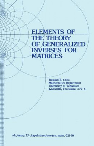 Książka Elements of the Theory of Generalized Inverses of Matrices R.E. Cline