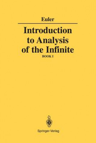 Könyv Introduction to Analysis of the Infinite Leonhard Euler