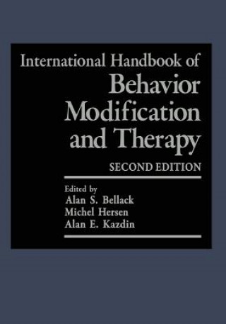 Carte International Handbook of Behavior Modification and Therapy Alan S. Bellack