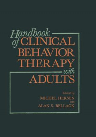 Buch Handbook of Clinical Behavior Therapy with Adults Alan S. Bellack