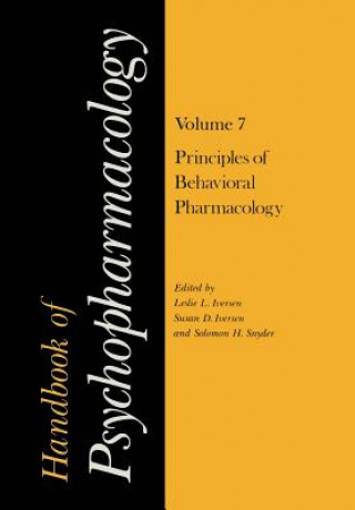 Könyv Handbook of Psychopharmacology Leslie Iversen