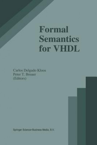 Książka Formal Semantics for VHDL Carlos Delgado Kloos