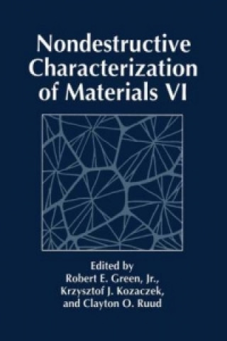 Книга Nondestructive Characterization of Materials VI Robert E. Green