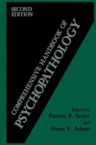 Carte Comprehensive Handbook of Psychopathology Henry E. Adams
