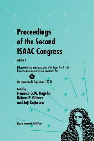 Carte Proceedings of the Second ISAAC Congress Heinrich G.W. Begehr