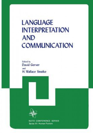 Książka Language Interpretation and Communication D. Gerver