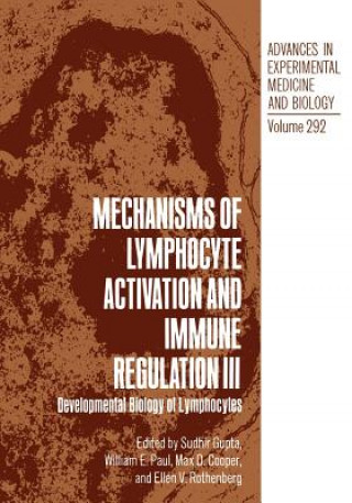 Buch Mechanisms of Lymphocyte Activation and Immune Regulation III Sudhir Gupta