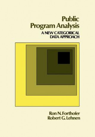 Knjiga Public Program Analysis Ronald Forthofer