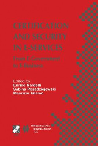 Βιβλίο Certification and Security in E-Services Enrico Nardelli