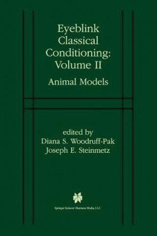 Könyv Eyeblink Classical Conditioning Volume 2 Diana S. Woodruff-Pak