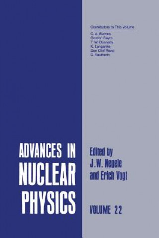Kniha Advances in Nuclear Physics J.W. Negele
