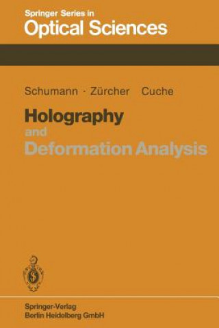 Könyv Holography and Deformation Analysis W. Schumann