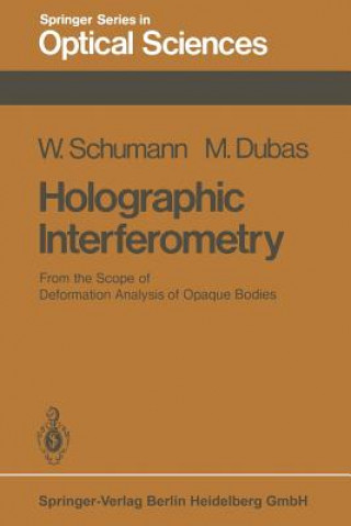 Buch Holographic Interferometry W. Schumann