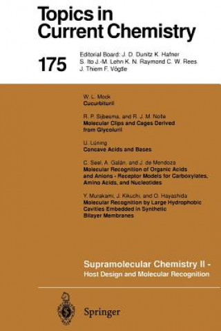 Knjiga Supramolecular Chemistry II - Host Design and Molecular Recognition Edwin Weber