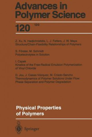 Książka Physical Properties of Polymers I. Capek