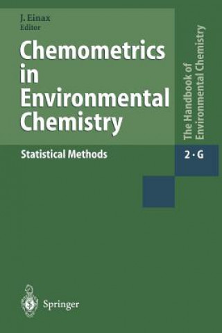 Książka Chemometrics in Environmental Chemistry - Statistical Methods Jürgen Einax