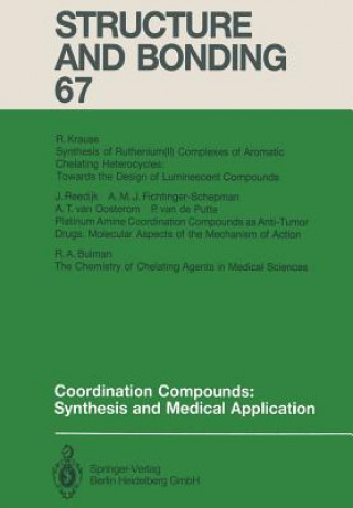Книга Coordination Compounds: Synthesis and Medical Application Allen Bulman