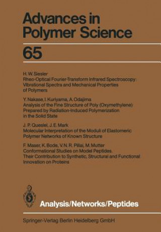 Книга Analysis/Networks/Peptides K. Bode