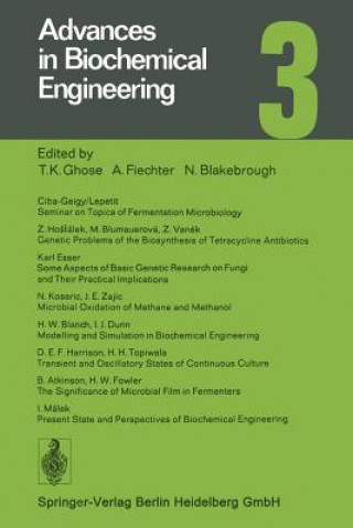 Buch Advances in Biochemical Engineering 